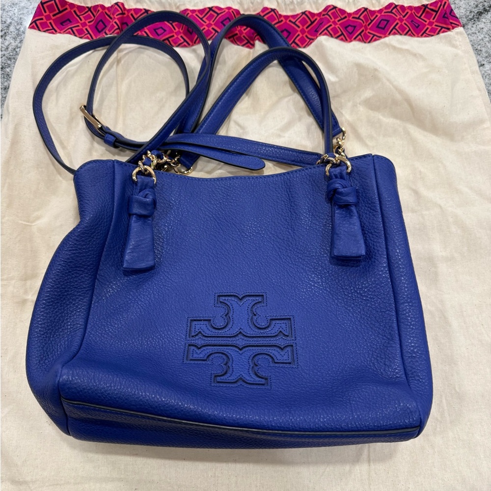 Tory Burch NWOT Royal 2 Way Bag with Dustbag